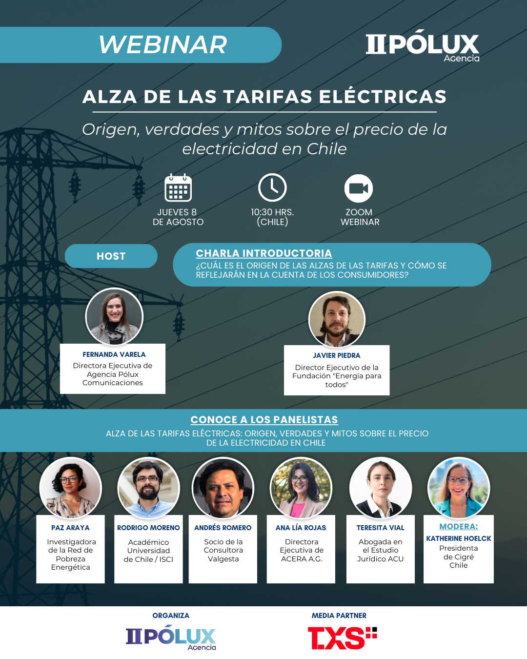 SPEAKERS WEBINAR POLUX 3